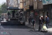 توزیع ۳۷۴ هزار و ۶۴۶ تن آسفالت در ۹۷۲ محله و معبر تبریز از ابتدای سال جاری