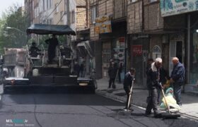 توزیع ۳۷۴ هزار و ۶۴۶ تن آسفالت در ۹۷۲ محله و معبر تبریز از ابتدای سال جاری