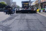 توزیع ۳۲۴۲ تن آسفالت در معابر و محلات منطقه ۷ تبریز طی هفته گذشته