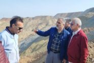 بازدید میدانی سیامک آسیایی از پروژه‌های توسعه فضای سبز در محدوده اتوبان ولایت و بوستان جان‌فدا