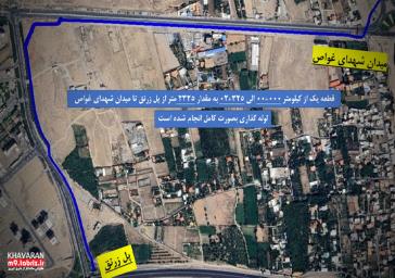 نقش‌آفرینی شهرداری منطقه ۹ تبریز در تسهیل اجرای خط انتقال رینگ شرقی