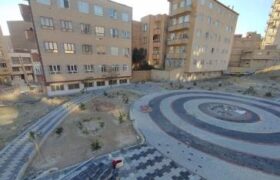 پیشرفت عملیات عمرانی پارک مترو منطقه ۵