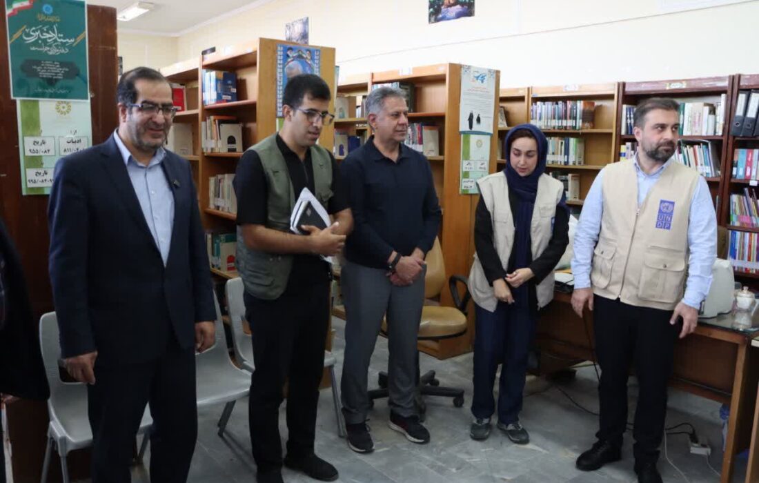 بازدید کارشناسان UNDP از طرح‌های مهارت‌آموزی در آذرشهر