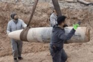موشکی که ۲۰ متر داخل خاک فرو رفت، اما منفجر نشد!